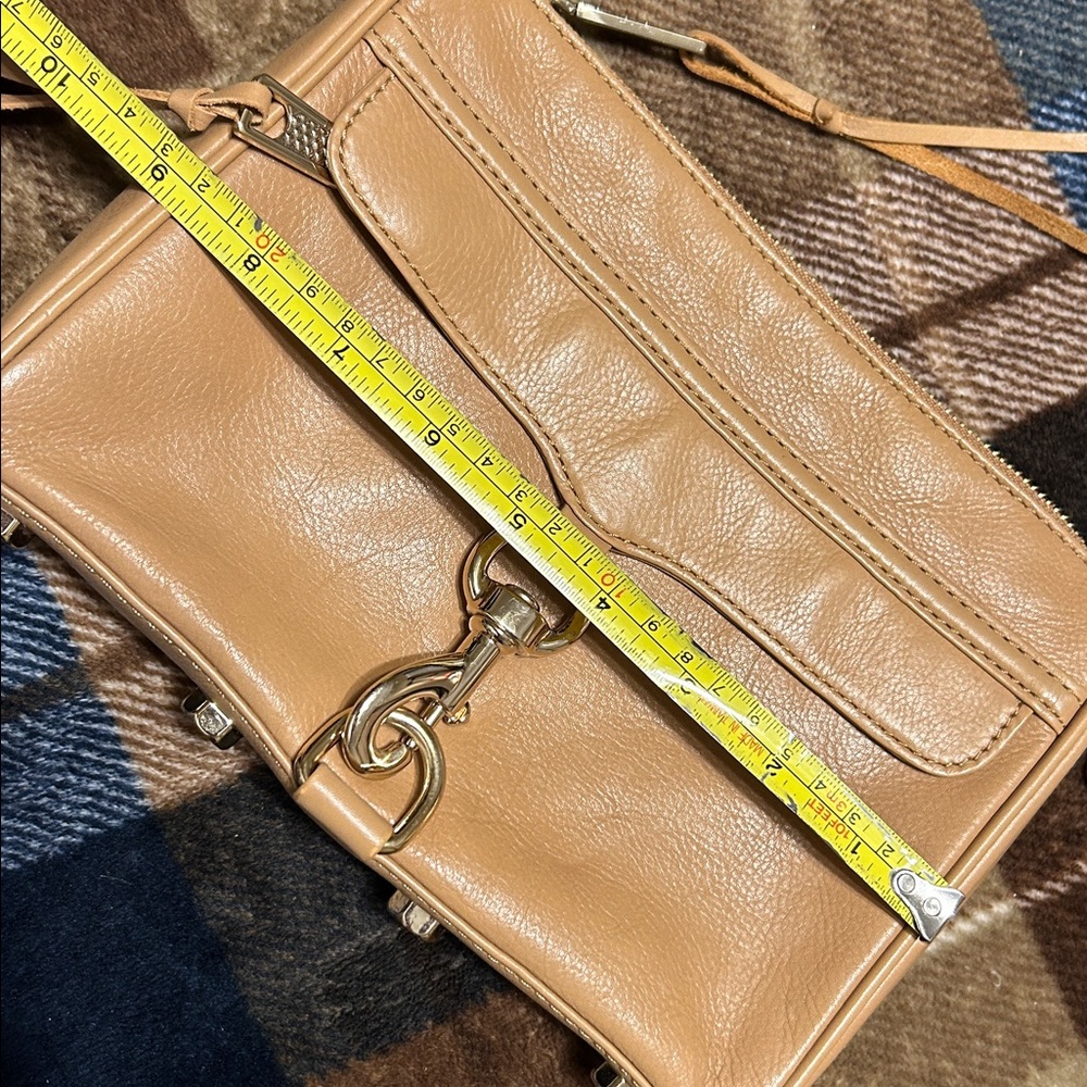 Rebecca Minkoff Camel Leather Crossbody Bag - Picture 8 of 14